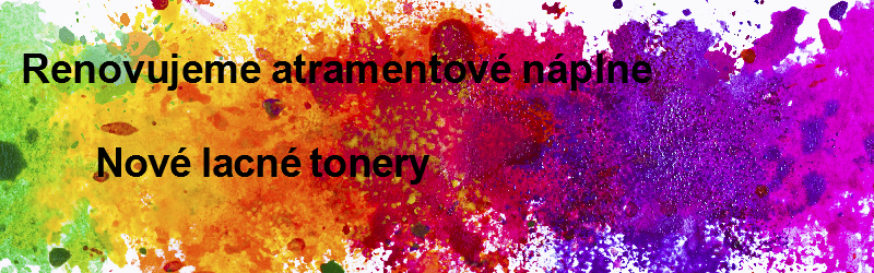 Renovácie atramentových náplní a nové lacné tonery