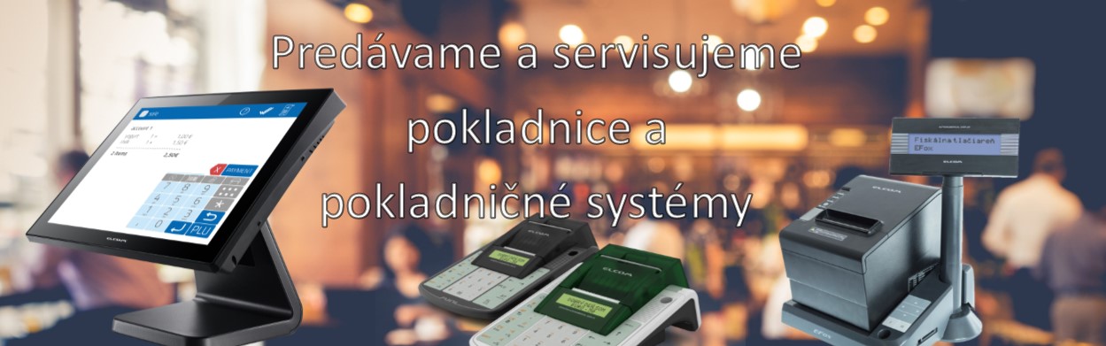 Registračné pokladnice fiskálne tlačiarne POS systémy