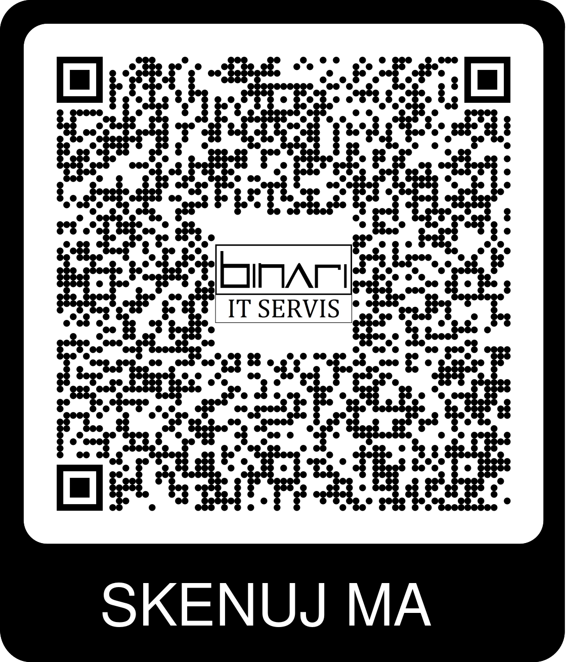 QR kód binari Hlohovec